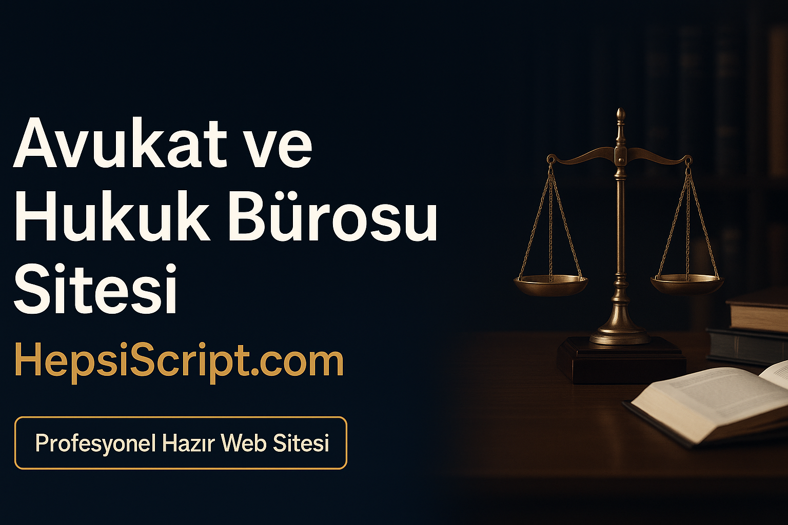 Avukat ve Hukuk Bürosu Sitesi İçin Hazır Web Sitesi Modelleri