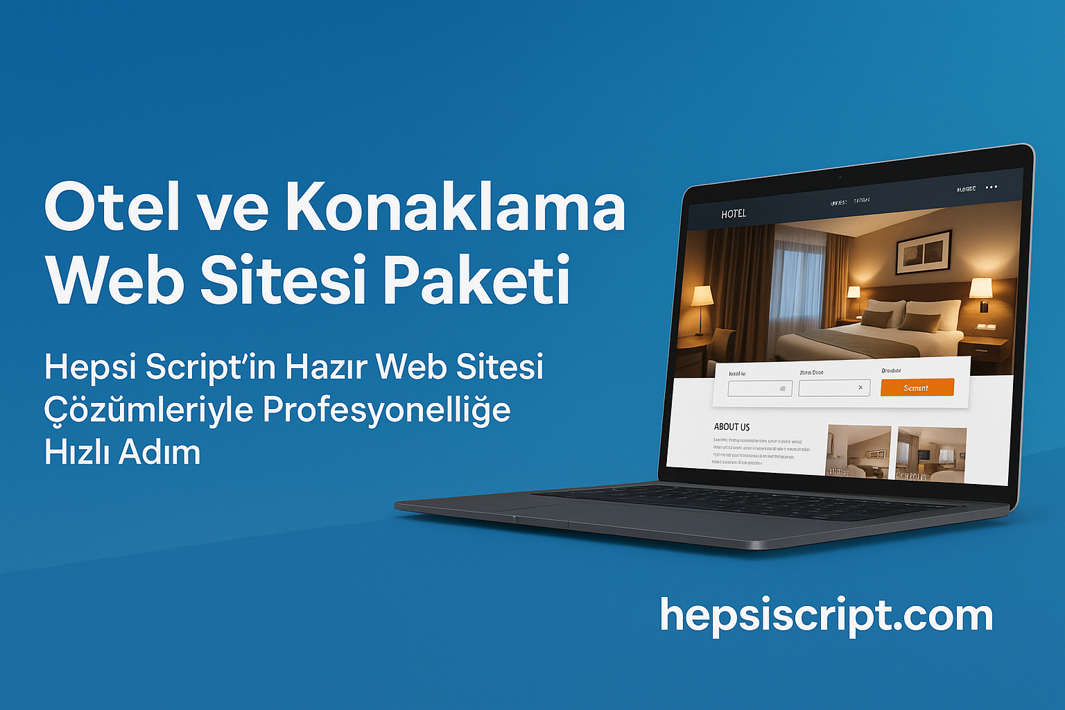 Otel ve Konaklama Web Sitesi Paketi Çözümleriyle Profesyonelliğe Hızlı Adım