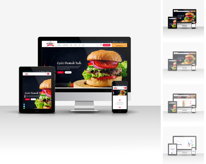 Uygun Fiyatlı ve Hızlı Kurulumlu Restoran Web Sitesi Paketleri