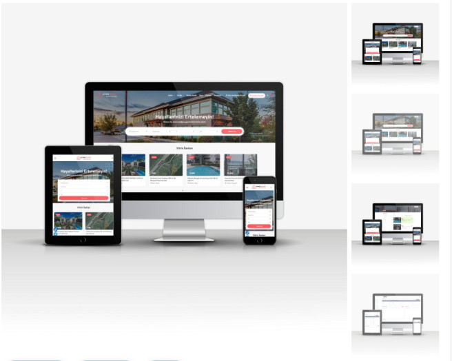 Emlak Web Sitesi, Hazır Paketlerle Online Başarıya Adım Atın