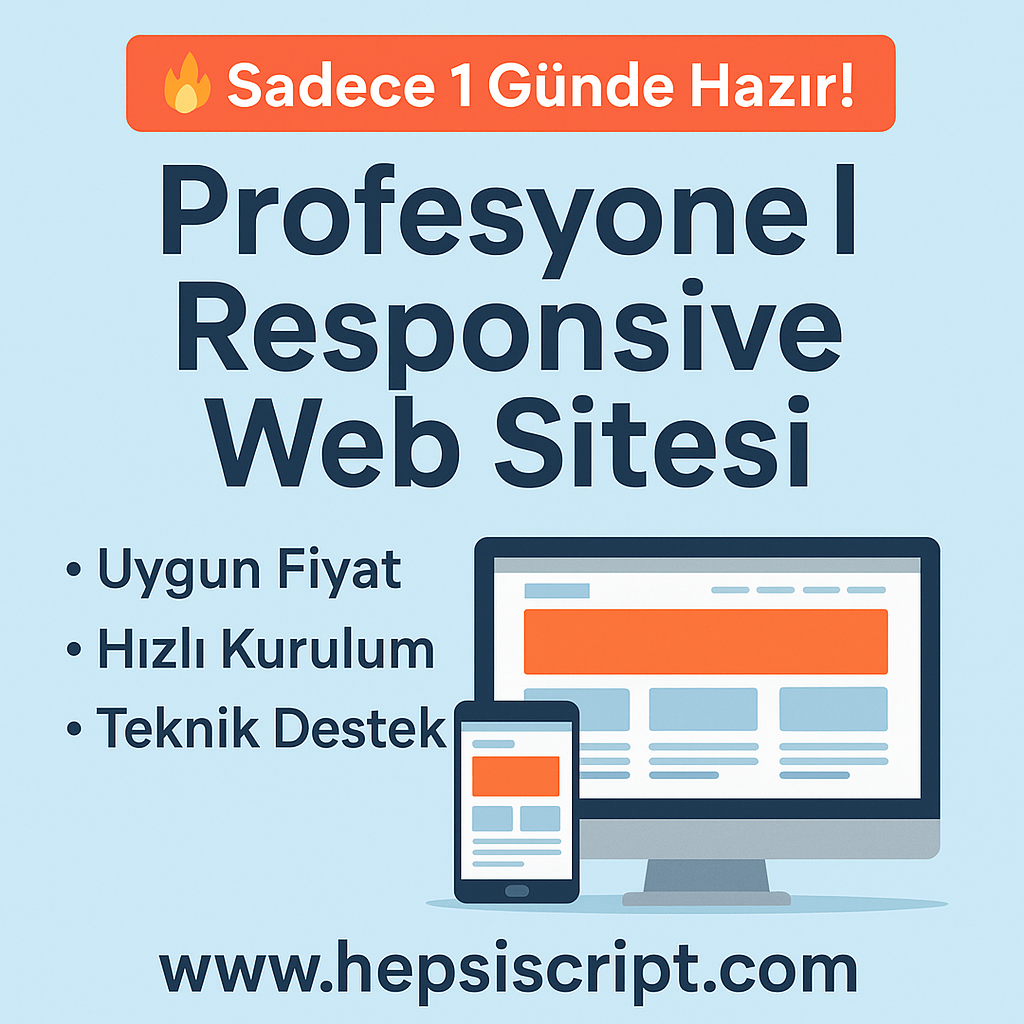Responsive Web Sitesi ile Dijitalde Güçlenin